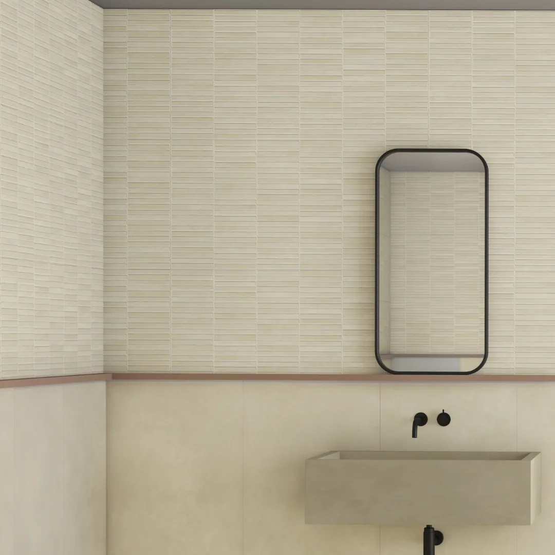 Exotica Terre Canapa, highlighter wall tile for living room